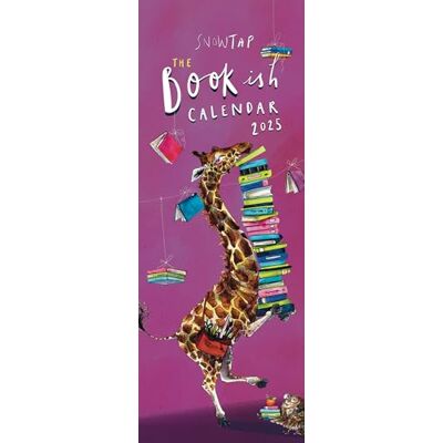 Portico Designs Ltd 2025 Snowtap Bookish Slim Kalender Portico Designs Ltd 2025 Snowtap Bookish Slim Kalender