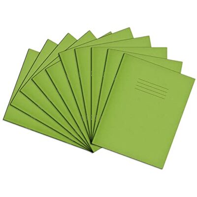 Rhino F8M 9 x 7 80 Sidövningsbok Ljusgrön (förpackning med 10) Rhino F8M 9 x 7 80 Sidövningsbok Ljusgrön (förpackning med 10)