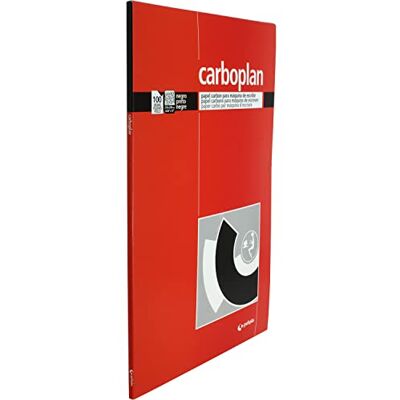 Grafoplás Låda med 100 ark Carbon Paper För Skrivmaskin Svart 210x330mm Carboplan Grafoplás Låda med 100 ark Carbon Paper För Skrivmaskin Svart 210x330mm Carboplan