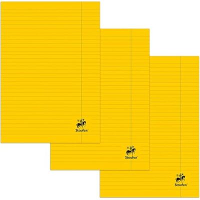 Staufen Style FolioDiarie – DIN A4, linjering 21 (8 mm linjerad) med röd kantlinje, 40 blad, extra vit 80 g/m² kvalitetspapper, 10 stycken Staufen Style FolioDiarie – DIN A4, linjering 21 (8 mm linjerad) med röd kantlinje, 40 blad, extra vit 80 g/m² kvalitetspapper, 10 stycken