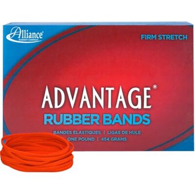 Alliance Gummi 96335 Advantage gummiband storlek #33, 1 pund lådan innehåller ca. 600 band (8 1/2 tum x 1/8 tum, röd) Alliance Gummi 96335 Advantage gummiband storlek #33, 1 pund lådan innehåller ca. 600 band (8 1/2 tum x 1/8 tum, röd)