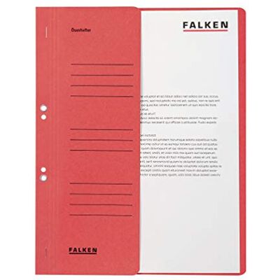 FALKEN Original 50-pack med ögongaller. Tillverkad i Tyskland. Tillverkad av återvunnen kartong med halva framsidan och häftning för DIN A4 röd häftapparat mapp Blue Angel FALKEN Original 50-pack med ögongaller. Tillverkad i Tyskland. Tillverkad av återvunnen kartong med halva framsidan och häftning för DIN A4 röd häftapparat mapp Blue Angel