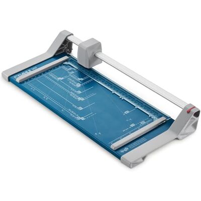 Dahle 507 Craft Creative DIN A4 självslipande giljotinskärare med säkerhetsskärskydd blå, 320 mm Självslipande skärblad, blå skärmatta med formatguider – för hobbyprojekt, foton och etiketter Dahle 507 Craft Creative DIN A4 självslipande giljotinskärare med säkerhetsskärskydd blå, 320 mm Självslipande skärblad, blå skärmatta med formatguider – för hobbyprojekt, foton och etiketter