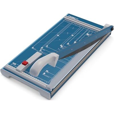 Dahle 534 Skärare (Upp till DIN A3, 15 ark skärkapacitet) blå Precisionsskärmaskin for hobby och kontor – skär papper, kartong och plast med integrerat fingerskydd Dahle 534 Skärare (Upp till DIN A3, 15 ark skärkapacitet) blå Precisionsskärmaskin for hobby och kontor – skär papper, kartong och plast med integrerat fingerskydd