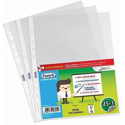 Favorit Perforerade kuvert, glansiga, medeltjock, 22 x 30 cm, 500 stycken +20 gratis, transparenta Favorit Perforerade kuvert, glansiga, medeltjock, 22 x 30 cm, 500 stycken +20 gratis, transparenta