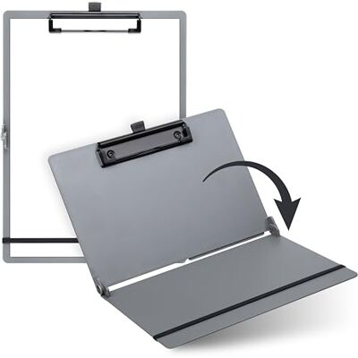 Sax Vikbar klämbräda, clipboard, A4 till A5, hög och liggande format, perfekt för resor och affärer, för 30 ark, inkl. elastiskt band och pennslinga, hållbar och stötsäker Sax Vikbar klämbräda, clipboard, A4 till A5, hög och liggande format, perfekt för resor och affärer, för 30 ark, inkl. elastiskt band och pennslinga, hållbar och stötsäker