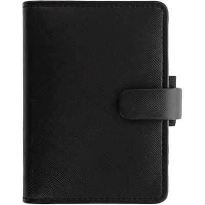 Filofax Mini Saffiano arrangör – svart Filofax Mini Saffiano arrangör – svart