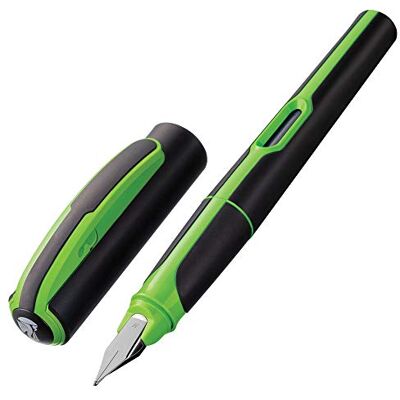 Pelikan 801256 Reservoarpenna stil neon, M-fjäder, grön Pelikan 801256 Reservoarpenna stil neon, M-fjäder, grön