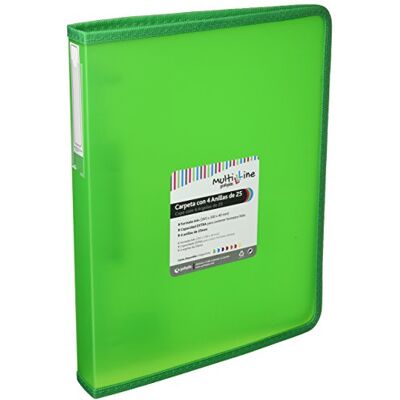 Grafoplás grafoplas 30121420 – Mapp med ringar, grön, A4 Grafoplás grafoplas 30121420 – Mapp med ringar, grön, A4