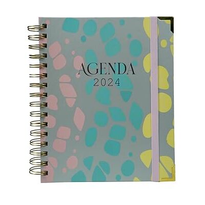 SWEETCOLOR School Agenda Sida för dag Perfekt för lärare och elever Färg Grå Åtgärder 2 x 18 x 21,5 cm Sweet Color SWEETCOLOR School Agenda Sida för dag Perfekt för lärare och elever Färg Grå Åtgärder 2 x 18 x 21,5 cm Sweet Color