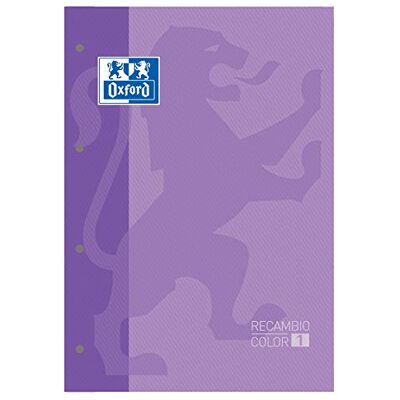 Oxford Recambloc A4 80hj 5x5 Malva Oxford Recambloc A4 80hj 5x5 Malva
