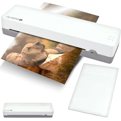 Olympia A 130 laminator A3 Kompakt folierare för kontor, skola och hem Varmlaminering upp till 320 mm För 80–125 Micron lamineringsfolier Laminator A3 och A4 Laminator Olympia A 130 laminator A3 Kompakt folierare för kontor, skola och hem Varmlaminering upp till 320 mm För 80–125 Micron lamineringsfolier Laminator A3 och A4 Laminator