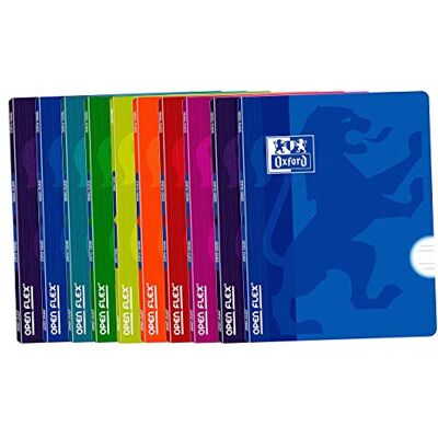 Oxford Openflex – Pack grapadas, mössa plast, 10 ark, A4, PAUTA 3,5 C/M Oxford Openflex – Pack grapadas, mössa plast, 10 ark, A4, PAUTA 3,5 C/M