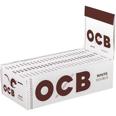 OCB 15432 kort N°4, 25 häftklamrar med 100 blad, vit (36 x 69 mm) OCB 15432 kort N°4, 25 häftklamrar med 100 blad, vit (36 x 69 mm)