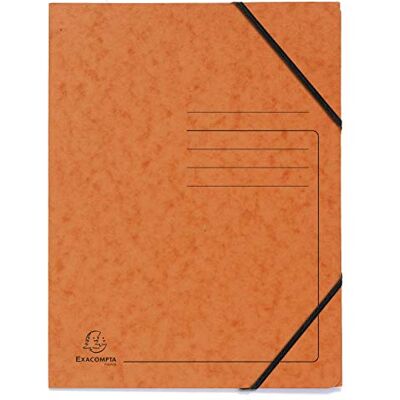 Exacompta Ref 555414E Förpackning med 5 tryckta mappar utan flikar 355 g/m² glansiga kortfickor 24 x 32 cm för A4-dokument orange färg Arkiveringskapacitet: 250 ark med en vikt på ca 80 g Exacompta Ref 555414E Förpackning med 5 tryckta mappar utan flikar 355 g/m² glansiga kortfickor 24 x 32 cm för A4-dokument orange färg Arkiveringskapacitet: 250 ark med en vikt på ca 80 g