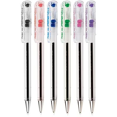 Pentel Superb kulspetspenna (svart, blå, grön, rosa, röd, violett, multi) Pentel Superb kulspetspenna (svart, blå, grön, rosa, röd, violett, multi)