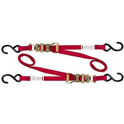 Ancra 47439-10 Röd 1 tum x 66 tum spärrspänne band Ancra 47439-10 Röd 1 tum x 66 tum spärrspänne band