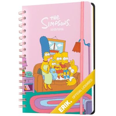 Grupo Erik A5 Academic Diary 2025-2026 Week To View The Simpsons Back To School Planner 2025-2026 Student, A5 Mid Year Diary Week To View Simpsons Gifts Grupo Erik A5 Academic Diary 2025-2026 Week To View The Simpsons Back To School Planner 2025-2026 Student, A5 Mid Year Diary Week To View Simpsons Gifts