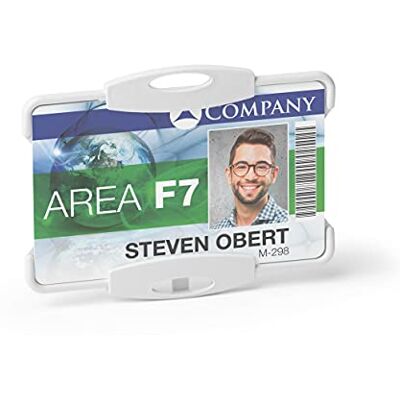Durable 898810 ID-korthållare ECO för 1 kort, Blue Angel-certifierad, 10-pack, grå Durable 898810 ID-korthållare ECO för 1 kort, Blue Angel-certifierad, 10-pack, grå