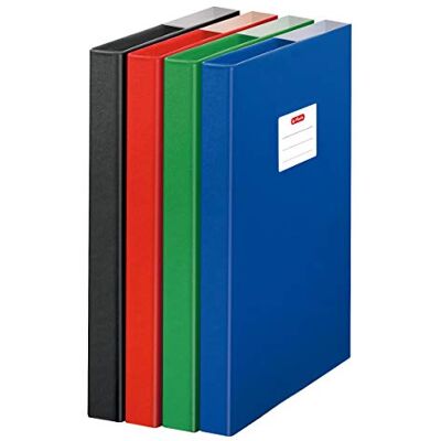 herlitz 5424007 häftbox A4 PP, blandade färger – inget färgval möjligt! herlitz 5424007 häftbox A4 PP, blandade färger – inget färgval möjligt!