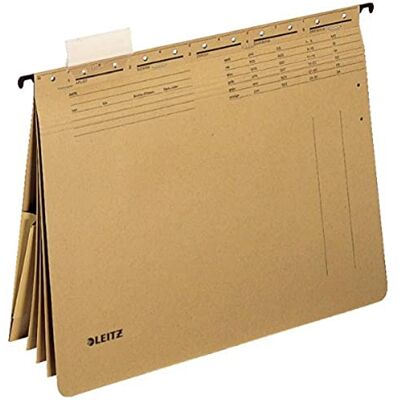 Leitz 1983 ALPHA hänghäftapparat/1983-00-00 A4 naturbrun 250 g/m², brun, 1-pack Leitz 1983 ALPHA hänghäftapparat/1983-00-00 A4 naturbrun 250 g/m², brun, 1-pack