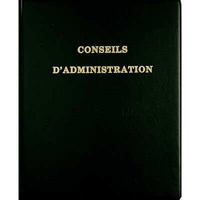 Exacompta Reliure registre 29,7x21cm 4 anneaux avec recharge (5419e) deliberations conseil d'administration Exacompta Reliure registre 29,7x21cm 4 anneaux avec recharge (5419e) deliberations conseil d'administration