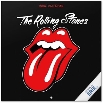 Grupo Erik Wall Calendar 2026 The Rolling Stones Calendar 2026 Square 30 x 30 cm 12 x 12 inches Wall Planner, Family Planner Month To View The Rolling Stones Merch, Gifts For Friends Grupo Erik Wall Calendar 2026 The Rolling Stones Calendar 2026 Square 30 x 30 cm 12 x 12 inches Wall Planner, Family Planner Month To View The Rolling Stones Merch, Gifts For Friends