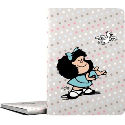 Grafoplás Grafoplas A4-plastfodral, Mafalda Bird, flexibla och vattentäta lock, 30 polypropylenfoder, polyplan, perfekt för att organisera ditt skolmaterial Grafoplás Grafoplas A4-plastfodral, Mafalda Bird, flexibla och vattentäta lock, 30 polypropylenfoder, polyplan, perfekt för att organisera ditt skolmaterial