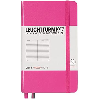 LEUCHTTURM1917 Notes Pocket w linie rózowy LEUCHTTURM1917 Notes Pocket w linie rózowy