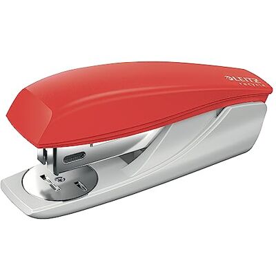 Leitz NeXXt Recycle Liten Häftapparat, 25 Ark, Klammerborttagare, Inkluderar 200 Häftklamrar, Stål & Återvunnen Plast, 100% Återvinningsbar, Miljövänlig, Recycle-kollektionen, Röd, 56060025 Leitz NeXXt Recycle Liten Häftapparat, 25 Ark, Klammerborttagare, Inkluderar 200 Häftklamrar, Stål & Återvunnen Plast, 100% Återvinningsbar, Miljövänlig, Recycle-kollektionen, Röd, 56060025