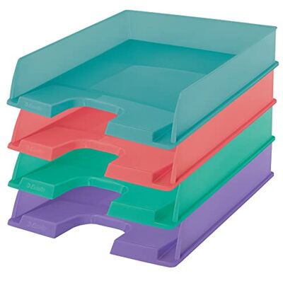 Esselte Colour'Ice Briefkorg, 10 stycken, sorterad, 626276 Esselte Colour'Ice Briefkorg, 10 stycken, sorterad, 626276