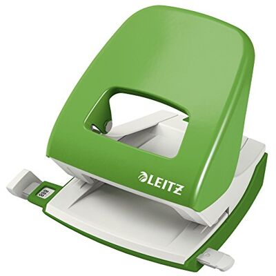 Leitz hålpunch, 30 ark, styrstång med formatmarkeringar, metall, NeXXt räcke, 50080050 – ljusgrön Leitz hålpunch, 30 ark, styrstång med formatmarkeringar, metall, NeXXt räcke, 50080050 – ljusgrön