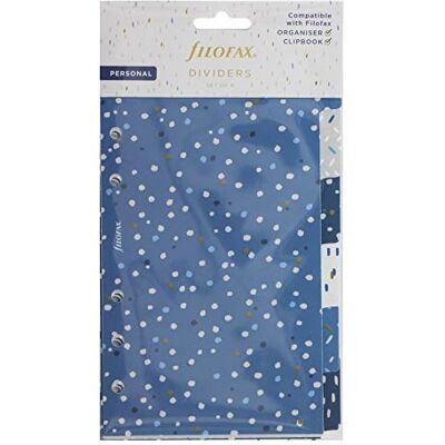 Filofax Personliga indigo avdelare Filofax Personliga indigo avdelare