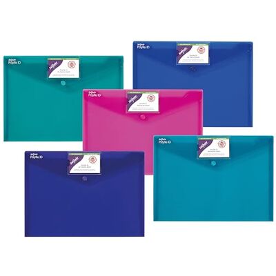 Snopake 12560 polyfil-ID A4 popper plånboksfil med pressknapp och visitkortshållare klassisk (5-pack) Electra Assorted Snopake 12560 polyfil-ID A4 popper plånboksfil med pressknapp och visitkortshållare klassisk (5-pack) Electra Assorted