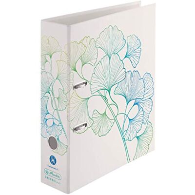 herlitz 50033409 Mapp maX.file, A4, 8 cm, motiv: GREENline Ginkgo, 1 styck herlitz 50033409 Mapp maX.file, A4, 8 cm, motiv: GREENline Ginkgo, 1 styck