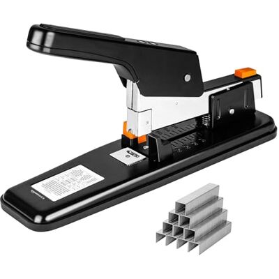 Amazon Basics professionell häftapparat, 90 ark, silver Amazon Basics professionell häftapparat, 90 ark, silver
