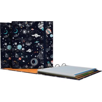 Grafoplás Grafoplas A4-mapp med stansade ringar med påfyllningsringar och avdelare, 90 g fyrkantiga ark 5 x 5 färgkant, genomskinligt kuvert, Cosmos Bits & Bobs Pop-Up Design Grafoplás Grafoplas A4-mapp med stansade ringar med påfyllningsringar och avdelare, 90 g fyrkantiga ark 5 x 5 färgkant, genomskinligt kuvert, Cosmos Bits & Bobs Pop-Up Design