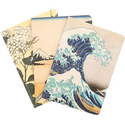 Grupo Erik Hokusai Pack Of 3 A6 Notebooks A6 Notebook Notebooks A6 Notepads A6 A6 Notepad Cute Stationery Cute Gifts The Great Wave Off Kanagawa Grupo Erik Hokusai Pack Of 3 A6 Notebooks A6 Notebook Notebooks A6 Notepads A6 A6 Notepad Cute Stationery Cute Gifts The Great Wave Off Kanagawa
