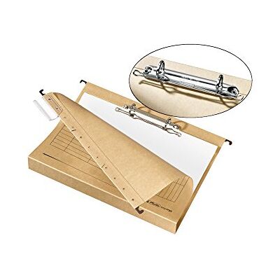 herlitz 10903045 Hängande samlare A4 med ringmekanik och hård kartongbotten, 8 stycken herlitz 10903045 Hängande samlare A4 med ringmekanik och hård kartongbotten, 8 stycken