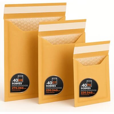 OFITURIA Vadderade kuvert, flera storlekar (3 storlekar), kraft, vit eller båda – självhäftande förslutning – papperskuvert med inre bubbla, perfekt för försändelser, L-pack, kontorsmaterial (kraft, 120 påsar) OFITURIA Vadderade kuvert, flera storlekar (3 storlekar), kraft, vit eller båda – självhäftande förslutning – papperskuvert med inre bubbla, perfekt för försändelser, L-pack, kontorsmaterial (kraft, 120 påsar)