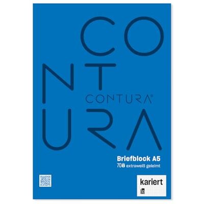 Staufen Style brevblock – 5 block vardera 50 ark brevpapper, DIN A5, 70 g/m², rutig (5 mm), limmad Staufen Style brevblock – 5 block vardera 50 ark brevpapper, DIN A5, 70 g/m², rutig (5 mm), limmad