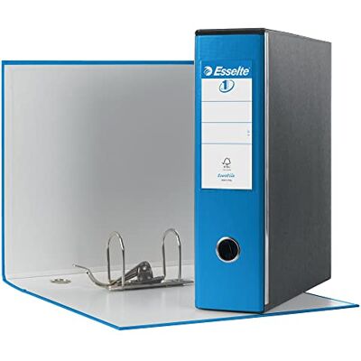 Esselte Eurofile pärm med spakmekanism och fodral Dorso 8 cm Blu Vivida Esselte Eurofile pärm med spakmekanism och fodral Dorso 8 cm Blu Vivida