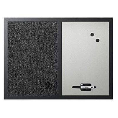 Bi-Office MX04433168 Anteckningstavla, Svart, Silver, 60 x 45 cm Bi-Office MX04433168 Anteckningstavla, Svart, Silver, 60 x 45 cm