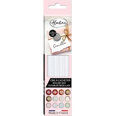 Aladine Förpackning med 4 flexibla vaxpinnar transparent Aladine Förpackning med 4 flexibla vaxpinnar transparent