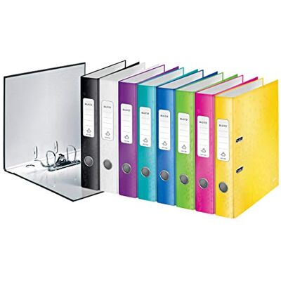 Leitz WOW ringpärmar Kartong Multifärg Leitz WOW ringpärmar Kartong Multifärg