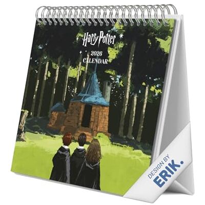 Grupo Erik Desk Calendar 2026 Harry Potter Calendar 2026 Month To View Monthly Desk Planner, Desktop Gifts Under 10 Pounds Harry Potter Gifts For Friends Grupo Erik Desk Calendar 2026 Harry Potter Calendar 2026 Month To View Monthly Desk Planner, Desktop Gifts Under 10 Pounds Harry Potter Gifts For Friends