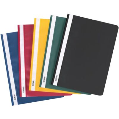 herlitz 11387206 löshäftapparat PP A4 10 stycken, blandade färger herlitz 11387206 löshäftapparat PP A4 10 stycken, blandade färger