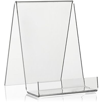 VITAdisplays Bokställ/bokstöd som varuhållare och snedstång i DIN A6-format från original PLEXIGLAS® VITAdisplays Bokställ/bokstöd som varuhållare och snedstång i DIN A6-format från original PLEXIGLAS®