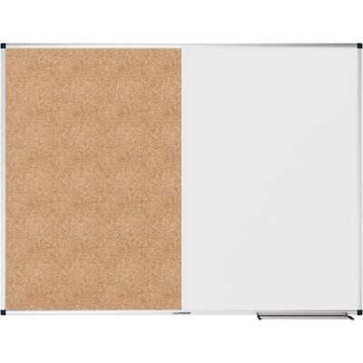Legamaster UNITE Kombiboard – 90 x 120 cm – Whiteboard-korkkombination – magnetisk och skrivbar – korktavla för att markera bilder och planer av 100% naturkork Legamaster UNITE Kombiboard – 90 x 120 cm – Whiteboard-korkkombination – magnetisk och skrivbar – korktavla för att markera bilder och planer av 100% naturkork