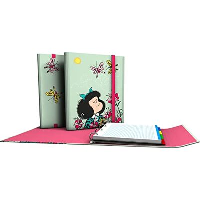 Grafoplás Mapp med ersättning och lapel Inkluderar separatorer 4 D-ringar 25mm Carpeplus Mafalda Spring Design FSC-certifikat Grafoplás Mapp med ersättning och lapel Inkluderar separatorer 4 D-ringar 25mm Carpeplus Mafalda Spring Design FSC-certifikat
